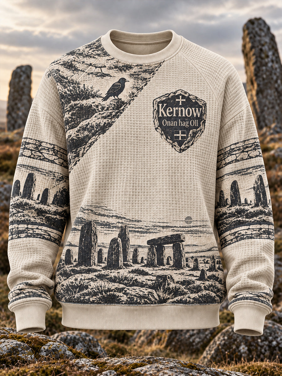 Men's UK Cornwall Waffle Long-Sleeve Sweatshirt