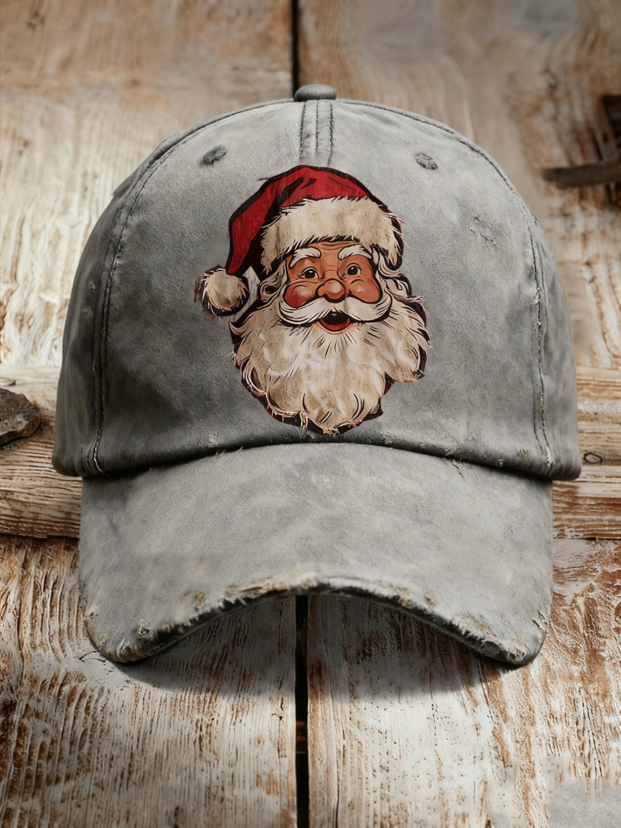 Santa Claus Printed Casual Unisex Hat