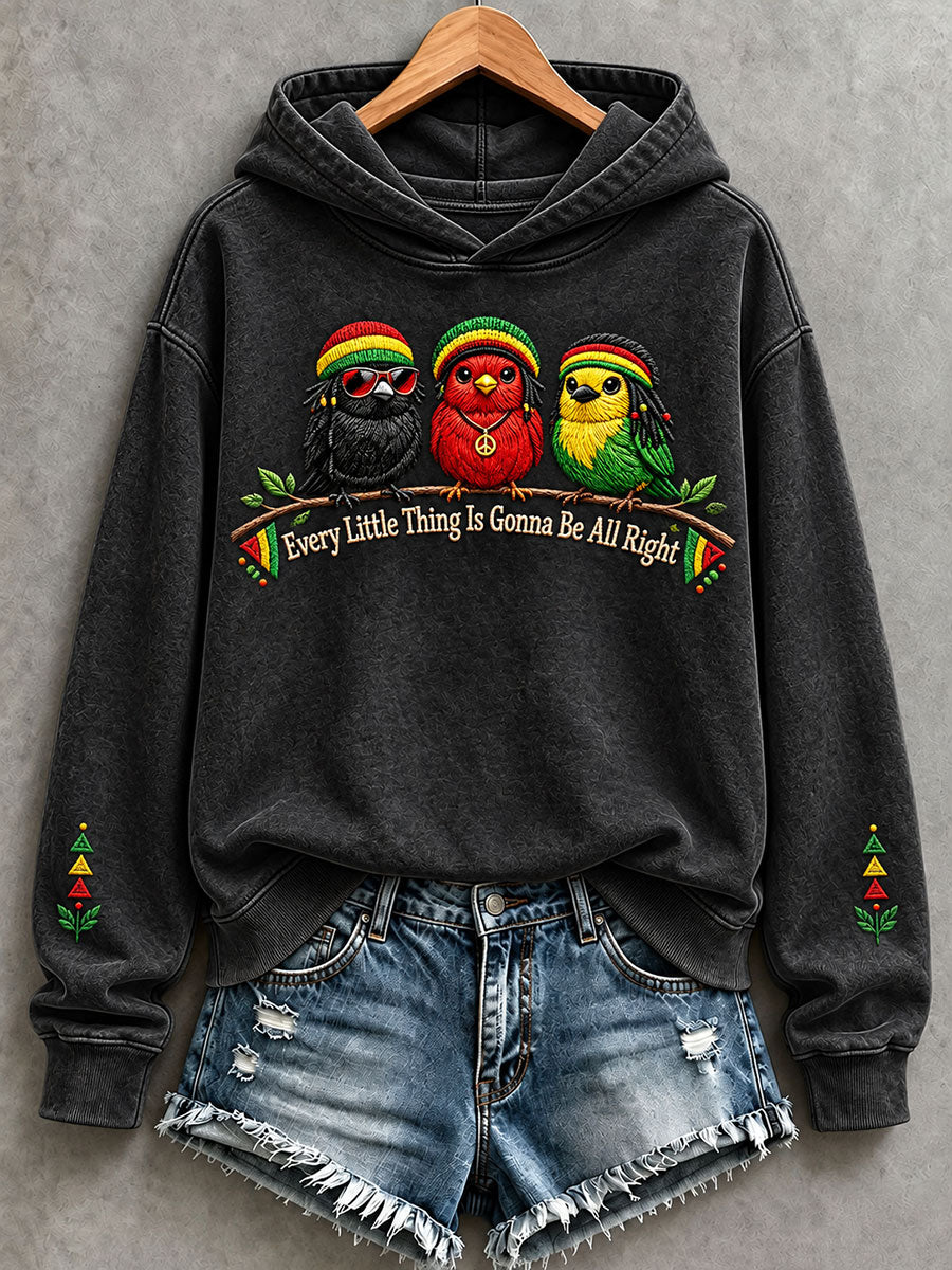 Women's Every Little Thing Is Gonna Be All Right Hoodie