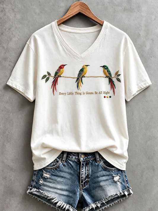Women's Every Little Thing Is Gonna Be All Right T-Shirt