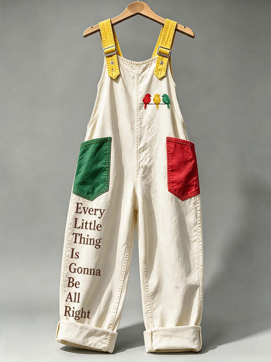 Women's Every Little Thing Is Gonna Be All Right Jumpsuit