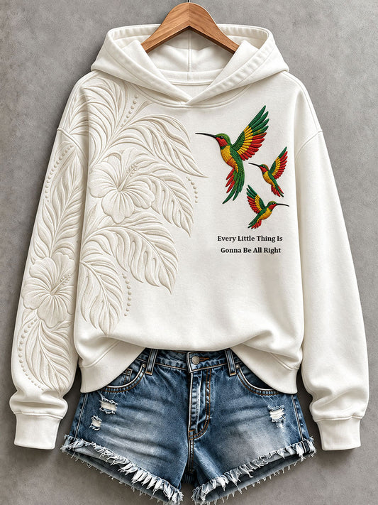 Women's Every Little Thing Is Gonna Be All Right Hoodie