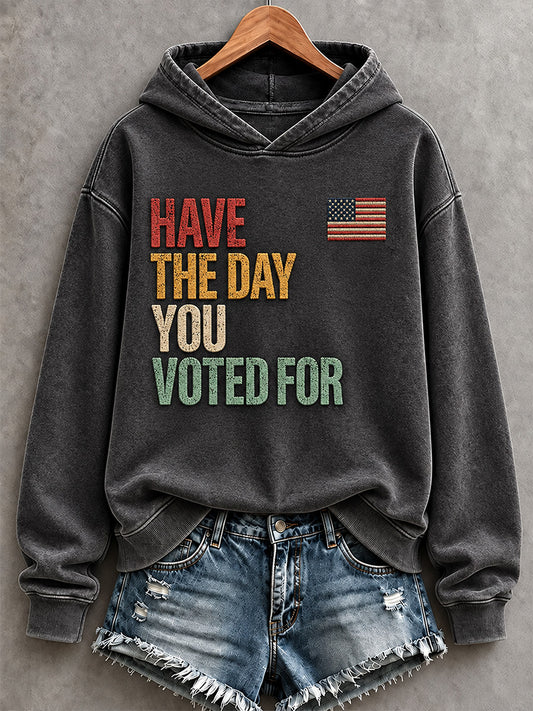 Women's Vote Print Sweatshirt