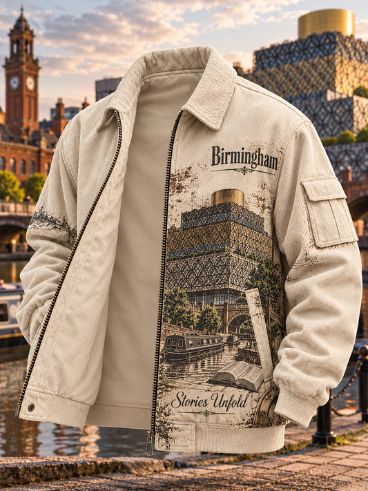Men's British Birmingham Corduroy Jacket
